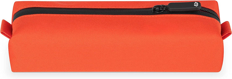 [Australia] - Comfyable Small Toiletry Bag for Men, Slim Mini Toothbrush Bag, Dopp Kit Bag Orange 