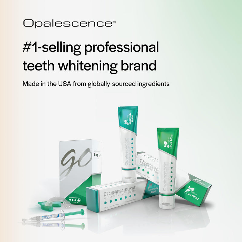 Opalescence 10% Teeth Whitening Gel Refill Syringes, (4ct) 5211-2 | 10% Carbamide Peroxide Mint Whitening Gel for Custom Trays. Low-Sensitivity Formula, Dentist Developed and Made in USA.