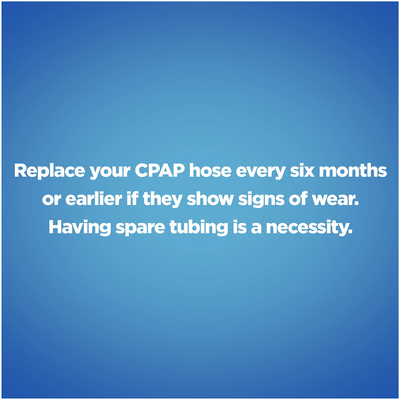 [Australia] - resplabs CPAP Hose Compatible with Most CPAP and BiPAP Machines - 6 Foot Standard 22mm Tubing, Black-Out (Pack of 1) 6 Foot (Pack of 1) 