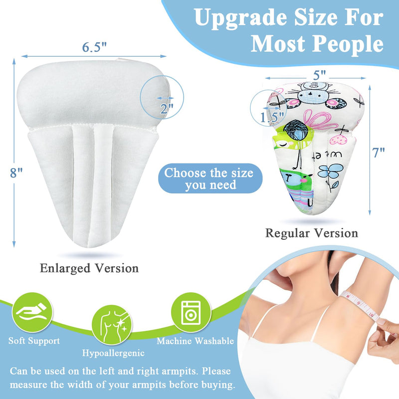 [Australia] - Lymphedema Axilla Pillow, Mastectomy Lumpectomy Pillows Post Surgery, Breast Surgery Recovery Pillow for Sleeping, Underarm Armpit Pillow for Pain Relief, Mastectomy Recovery Kit (2PCS) 2Pcs 
