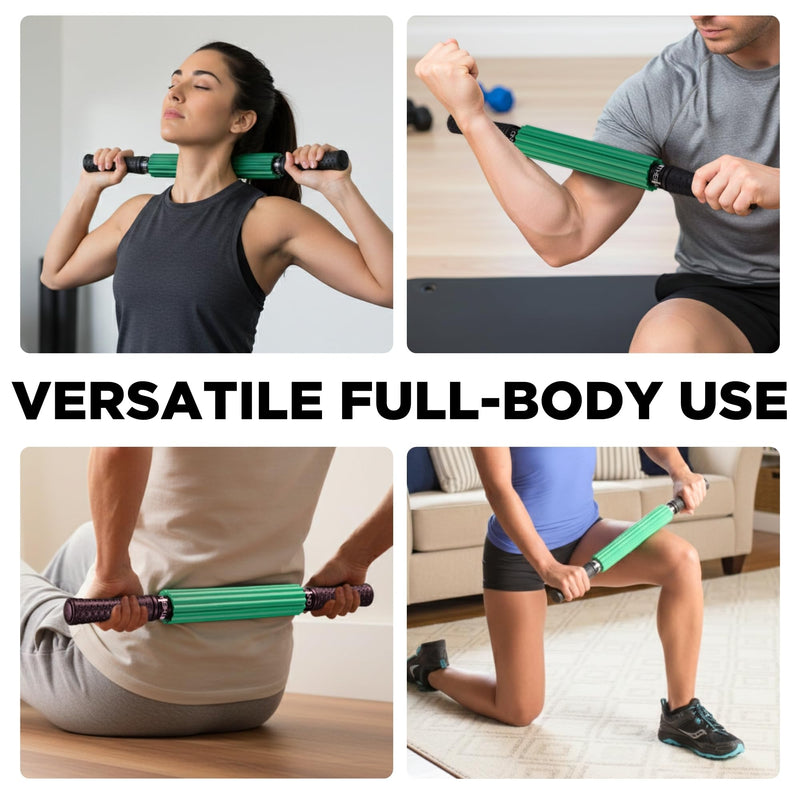 THERABAND Roller Massager, Muscle Massage Tool, Fascia Release, Back, 21" Standard
