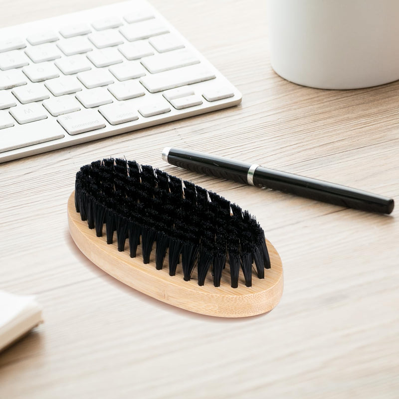[Australia] - Acooruiteng Beard Brush Beard Comb Beard Brush Men Beard Comb Men Beard Brush Beard Brush Beard Comb Beard Comb Bristle Brush for Daily Beard Care Pack of 2 