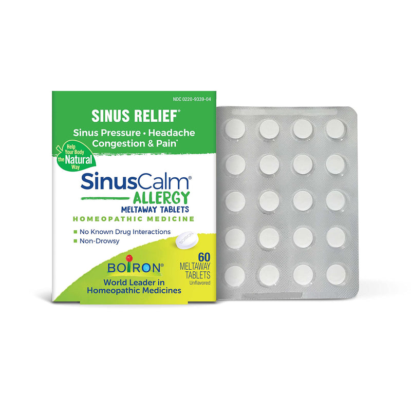 Boiron Homeopathic Allergy & Sinus Relief - Histaminum 30C (240 pellets) + SinusCalm 60 Tablets