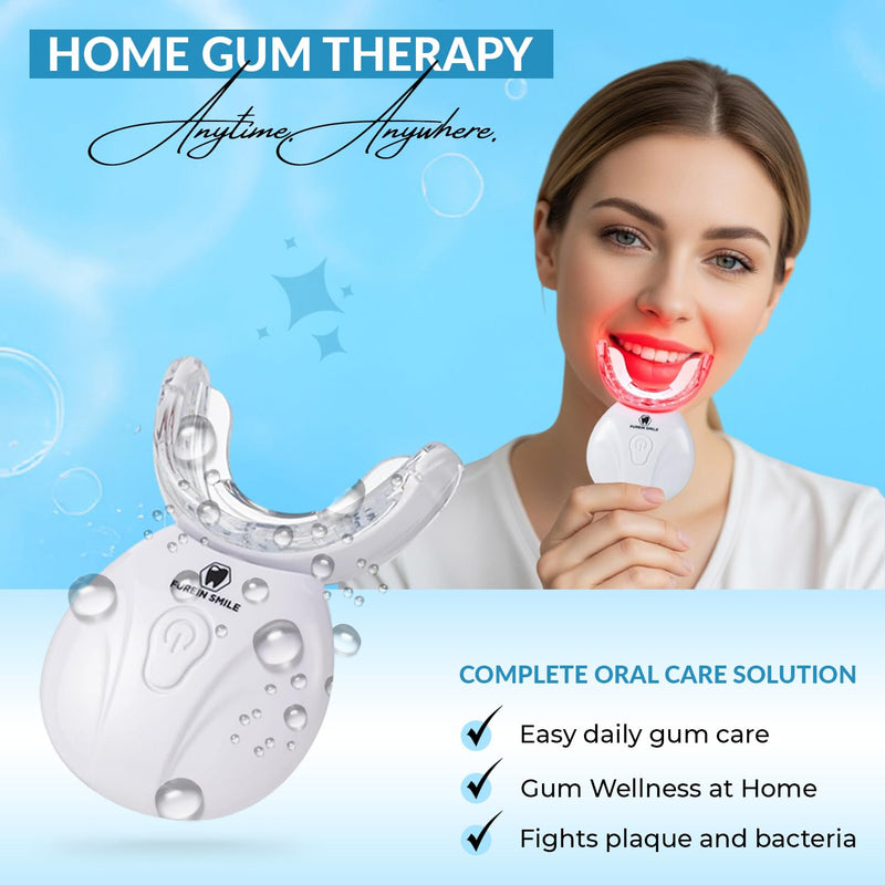 [Australia] - Red Light Therapy for Gums, Toothache Relief, 32 LED Periodontal Light, Bleeding Gums, Gum Health 