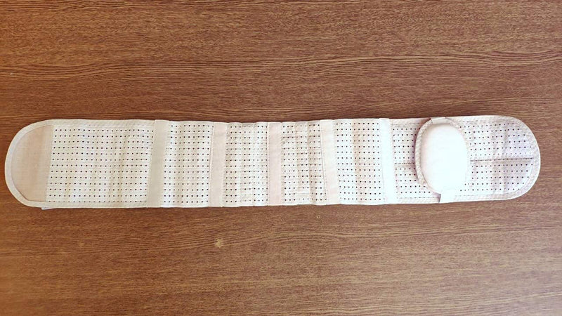 Premium Quality breathable umbilical hernia belt for men and women with support pad. Abdominal Support Binder Navel Ventral Epigastric Incisional and Belly Button Hernias (#6 for Waist Circumference: 45-49 inch (115-125cm))