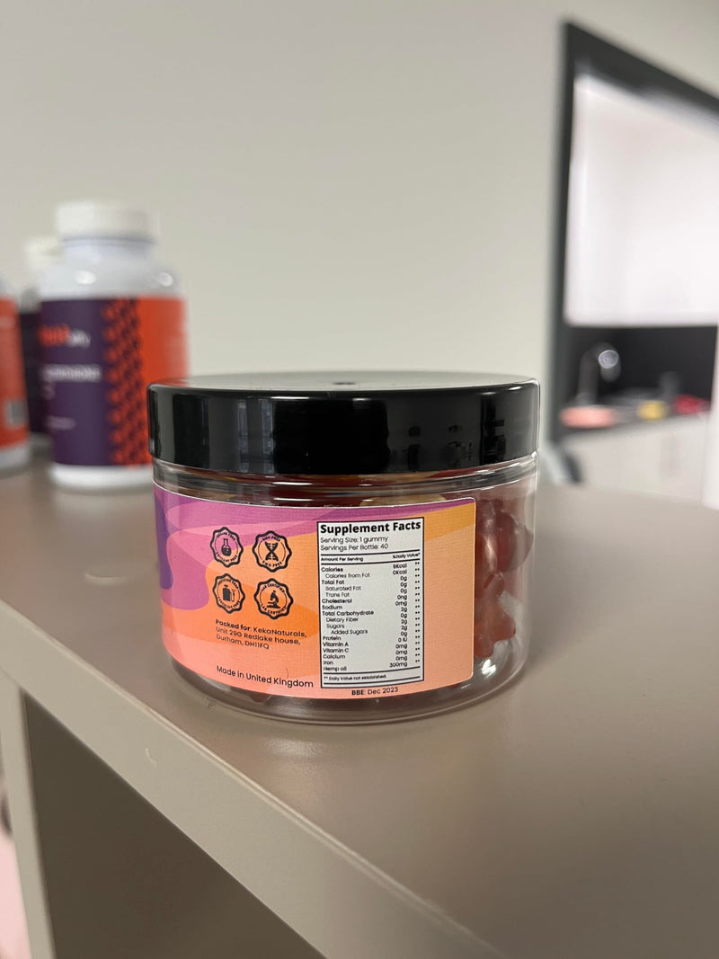 Premium Gummies | 12000mg | 60 Gummies | Max Strength | Made in UK