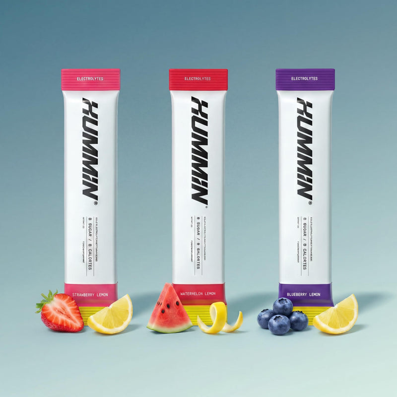 Hummin® Electrolyte Powder Sachets | Zero Sugar | Zero Calories | 30 Sachets | 6 Electrolytes | Hydration Powder with Vitamin B12, C & Zinc | Variety Pack