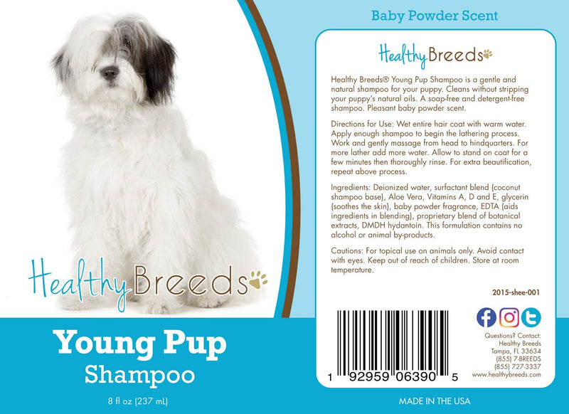 Healthy Breeds Old English Sheepdog Young Pup Shampoo 8 oz - PawsPlanet Australia