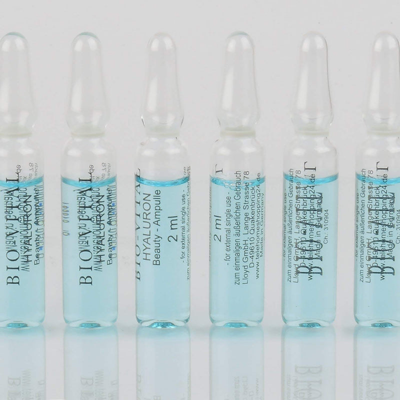 [Australia] - BIO-VITAL Hyaluron Cosmetic 15 ampoules of 2 ml hyaluronic acid 