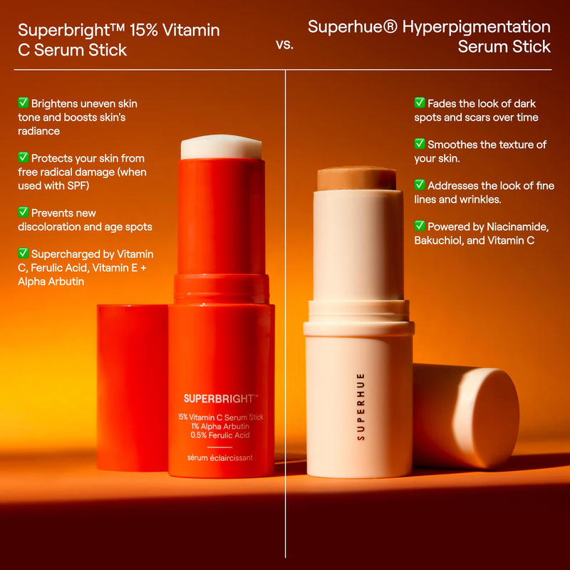 Live Tinted Superbright 15% Vitamin C Face Serum Stick Balm, 0.5 oz