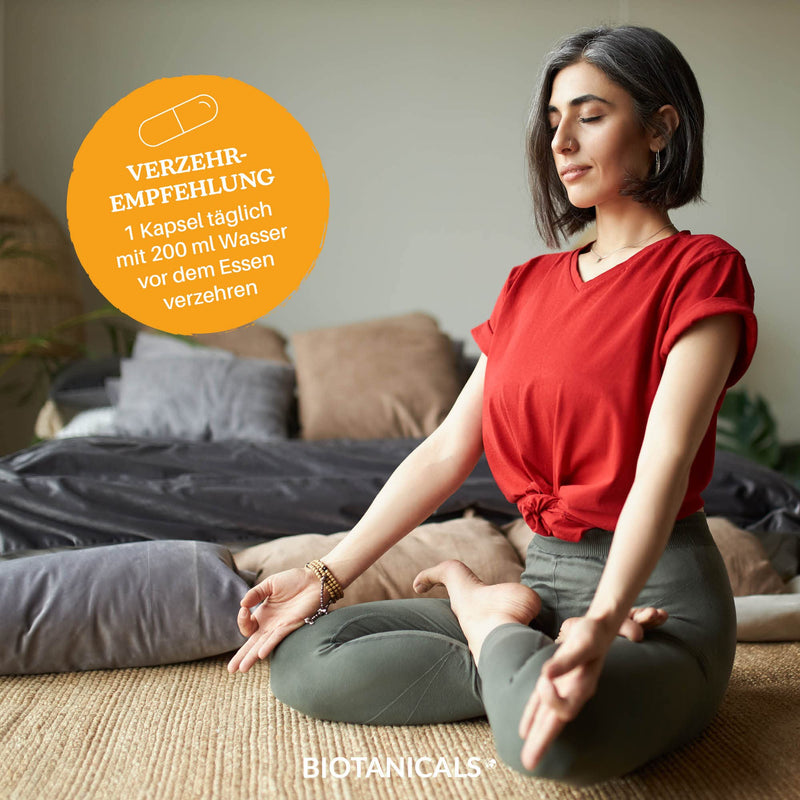 [Australia] - Biotanicals - Iron capsules (120 pieces) - High-dose plant-based iron, made from curry leaf and vitamin C from acerola cherry - for 4 months - CO2 neutral & compostable - vegan 