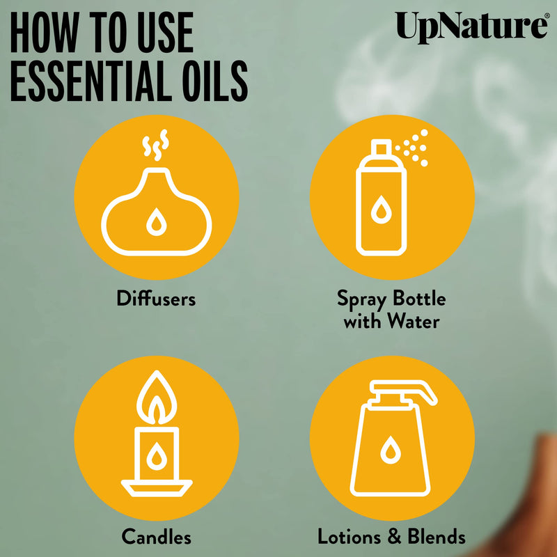 [Australia] - UpNature Citronella Essential Oil 4oz – 100% Pure Citronella Oil for Natural Mosquito Repellent Spray & Soap 4.00 Fl Oz (Pack of 1) 
