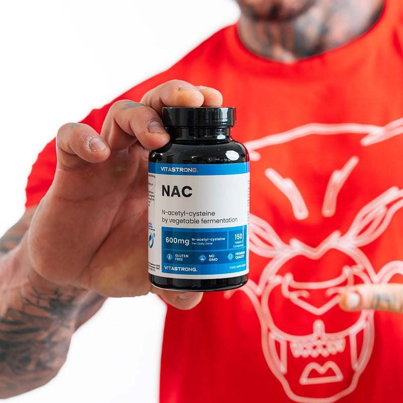 [Australia] - NAC N-Acetyl-Cysteine 600mg Vitastrong - 150 capsules - dietary supplement 