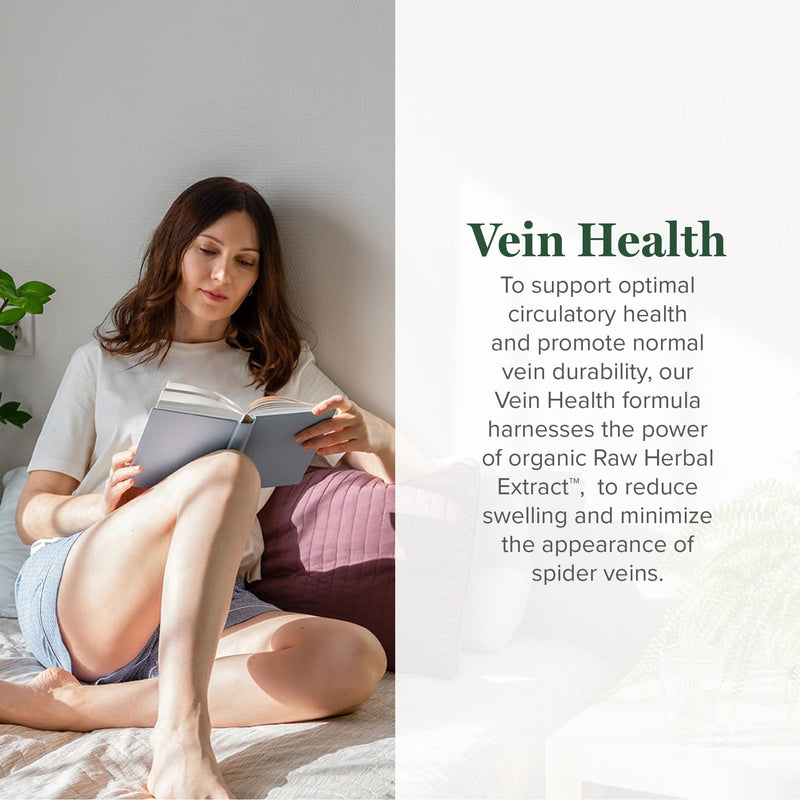 [Australia] - Global Healing Plant-Based Vein Health Liquid Vegan Supplement Drops to Support Blood Flow & Circulation, Helps with Spider & Varicose Veins for Healthy Legs - Organic Horse Chestnut Root - 2 Fl oz 