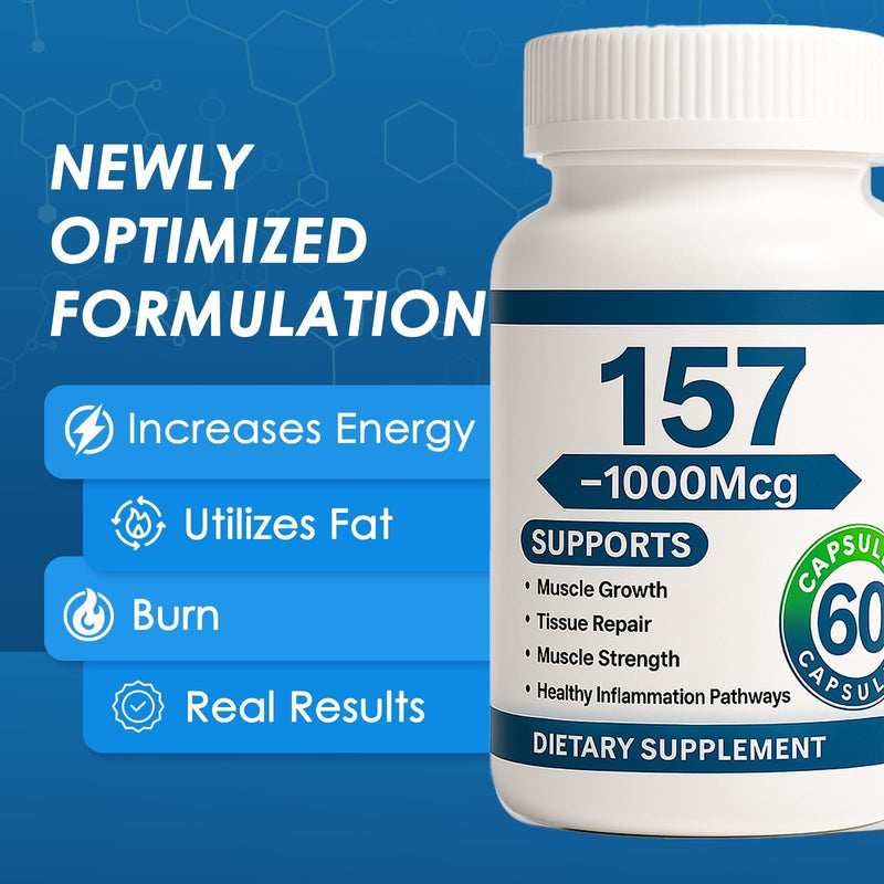 [Australia] - 157Capsules, 2 Bottles Non-GMO, Gluten Free, 1000mg 