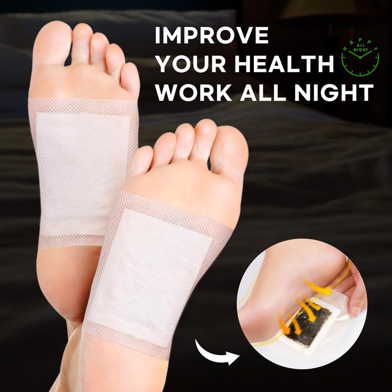 [Australia] - Premium Deep Cleansing Foot Patches Pads: Bamboo Wood Ginger Feet Pads for Promoting Daily Relaxation and Sleeping 30 Packs 1 Count (Pack of 30) 