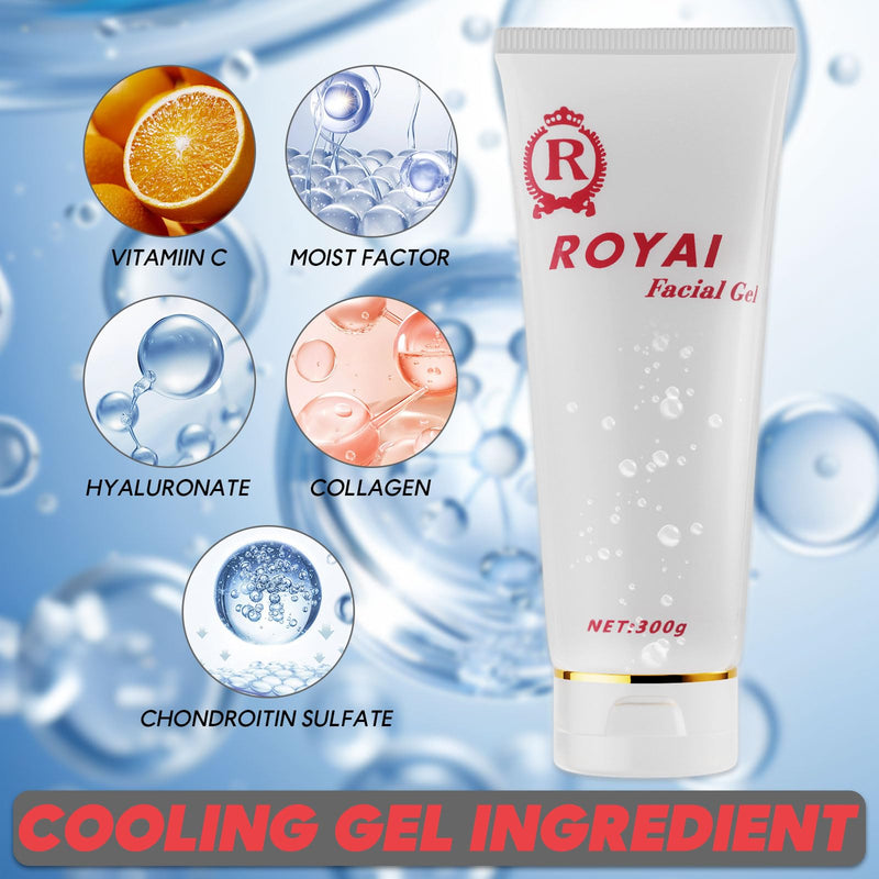 [Australia] - 3 PCS Conductive, Cooling Gel for Laser Hair Removal- Hydrating & Soothing for IPL,Hair Removal for Women and Men of body and face. 