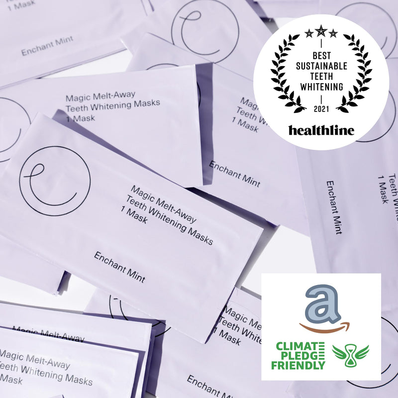 [Australia] - Melt-Away Teeth Whitening Strips for Sensitive Teeth - 14 Strips, 7 Treatments - Dissolving Mess-Free Application 14 Count (Pack of 1) 