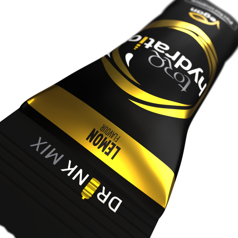 Torq Hydration - Lemon - Rapid Rehydration Electrolytes Powder Hypotonic Profile Running, Cycling, Sports Hydration Drink - Single Serve - Box of 15