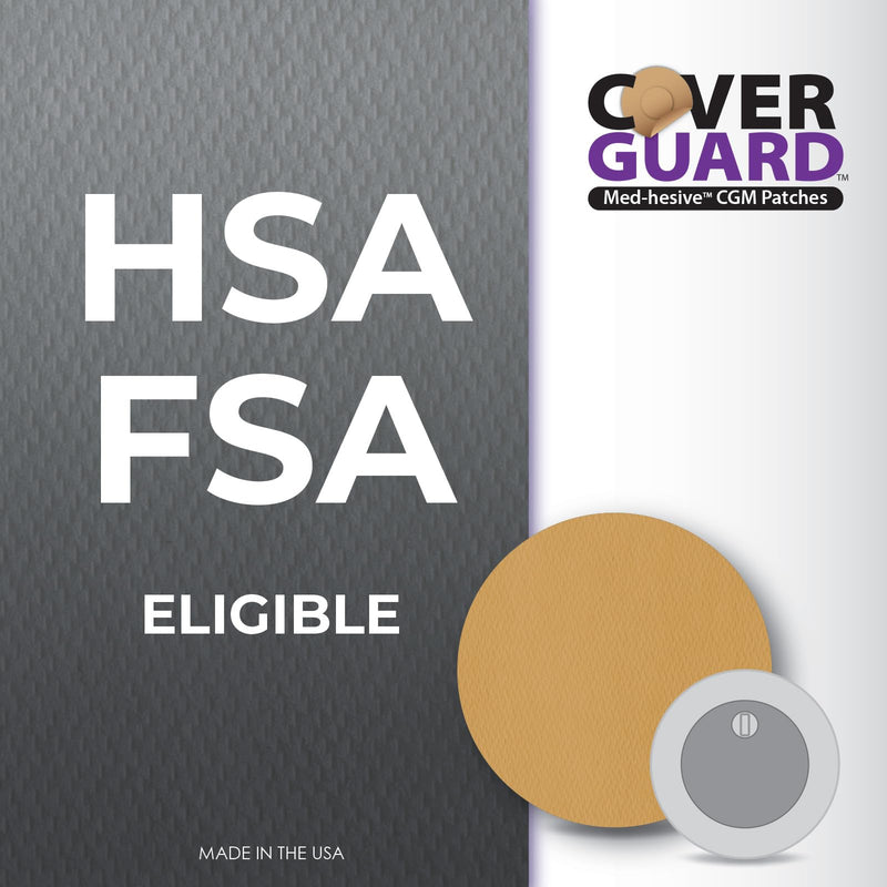 [Australia] - CGM Overpatch | Freestyle Libre 3 | Tan Full Coverage Design| 25-Count | Waterproof Adhesive | Anti-Fray | Easy Application & Removal | Made in USA | Sensor Protection 