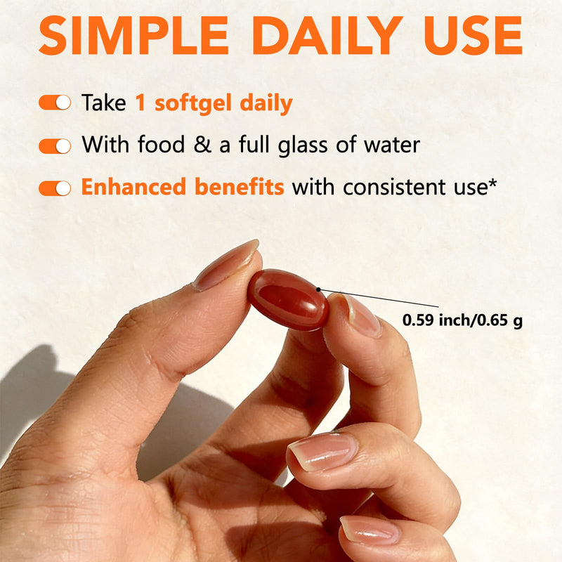 Lutein & Zeaxanthin Eye Vitamins 40mg Softgels – 16-in-1 Formula with Omega 3, Zinc & Vitamins C, D3, B6, B12 – 120 Counts 4 Month Supply – Daily Food Supplement for Normal Vision Nutrient Support
