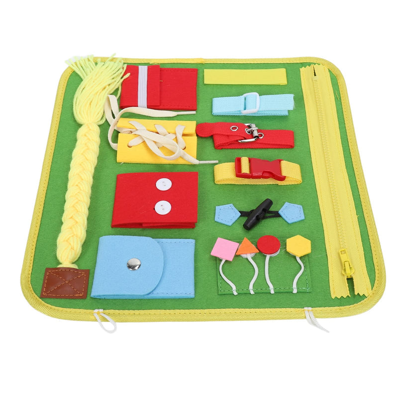 [Australia] - Fidget Blanket for Elderly, Fidget Blanket for Dementia, Dementia, Alzheimer's Products, Anxiety Relief, Improves Mental Stimulation, Therapeutic Tool for Autistic Dementia, Sensory 