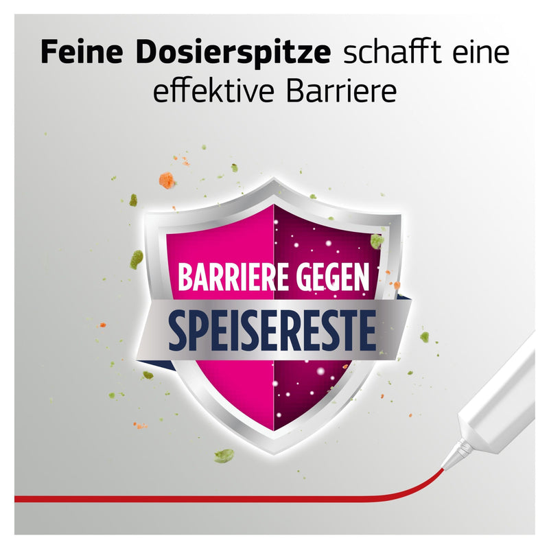 [Australia] - Blend-a-dent Plus Barrier Against Food Remains Premium Adhesive Cream Fresh, for full and partial dentures, fresh mint flavor, Made in Germany, 4x 40g pack 