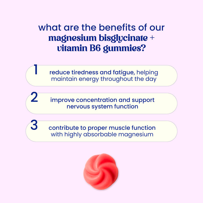 Jelly Pills® 180 mg Magnesium Citrate and Vitamin B6-70 Berry Flavoured Vegan Gummies - No Added sugars - Reduces Tiredness and Fatigue