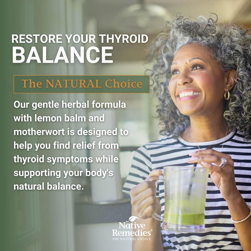 [Australia] - Native Remedies ThyroSoothe - All Natural Herbal Supplement Soothes The Thyroid Gland - Supports Systemic Balance in The Endocrine System and Thyroid Gland - 59 mL 