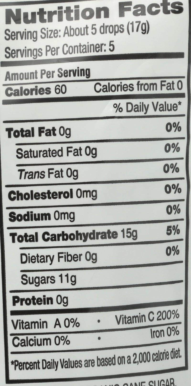 Yummy Earth Organic Vitamin C Drops Antioxifruits, 3.3 Ounce
