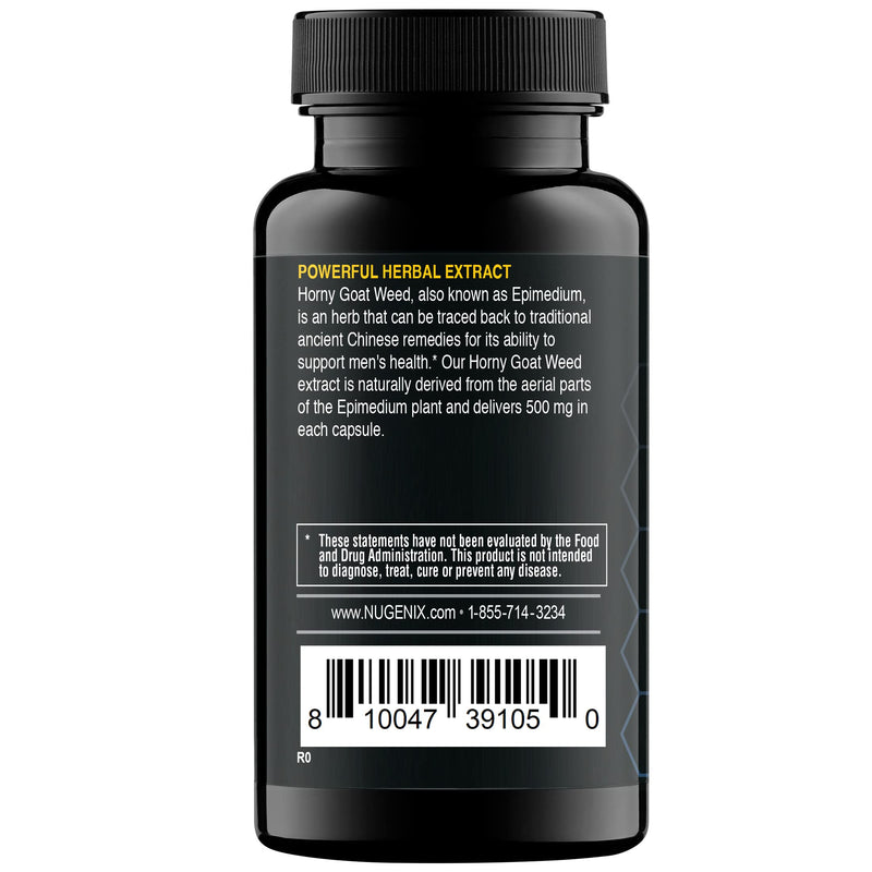 [Australia] - Nugenix Essentials Horny Goat Weed Extract - Epimedium Extract - 30 Capsules 30 Count (Pack of 1) 
