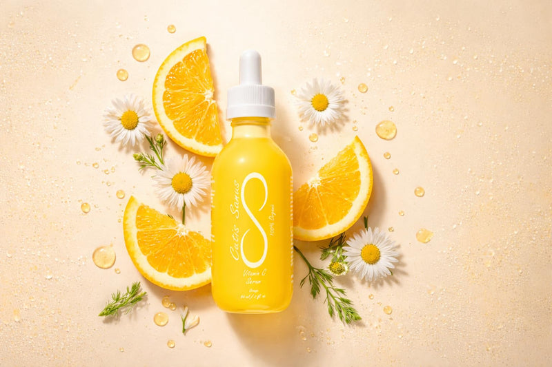 Organic Vitamin C Serum for Face, Hydrating Face Oil with Argan, Grapeseed, Rosehip & Pumpkin Seed Oils, Anti Aging Skin Care for Wrinkles & Fine Lines, Vegan Alcohol Free, 1 oz 1 Fl Oz (Pack of 1)