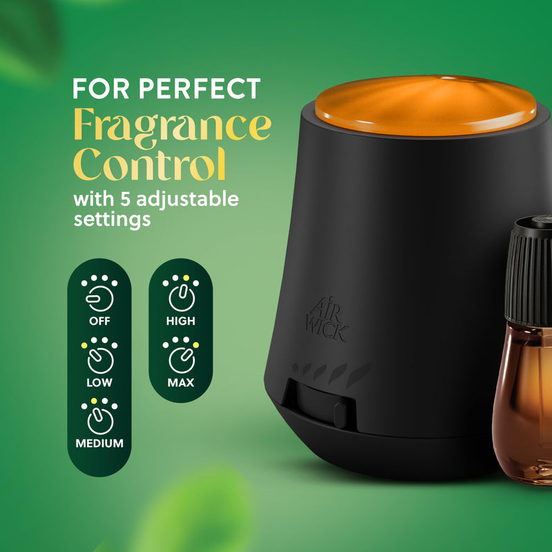 [Australia] - Air Wick Essential Mist Starter Kit, Diffuser + 1 Refill, Lavender and Almond Blossom, Air Freshener, Essential Oils Laveneder and Almond Blossom 