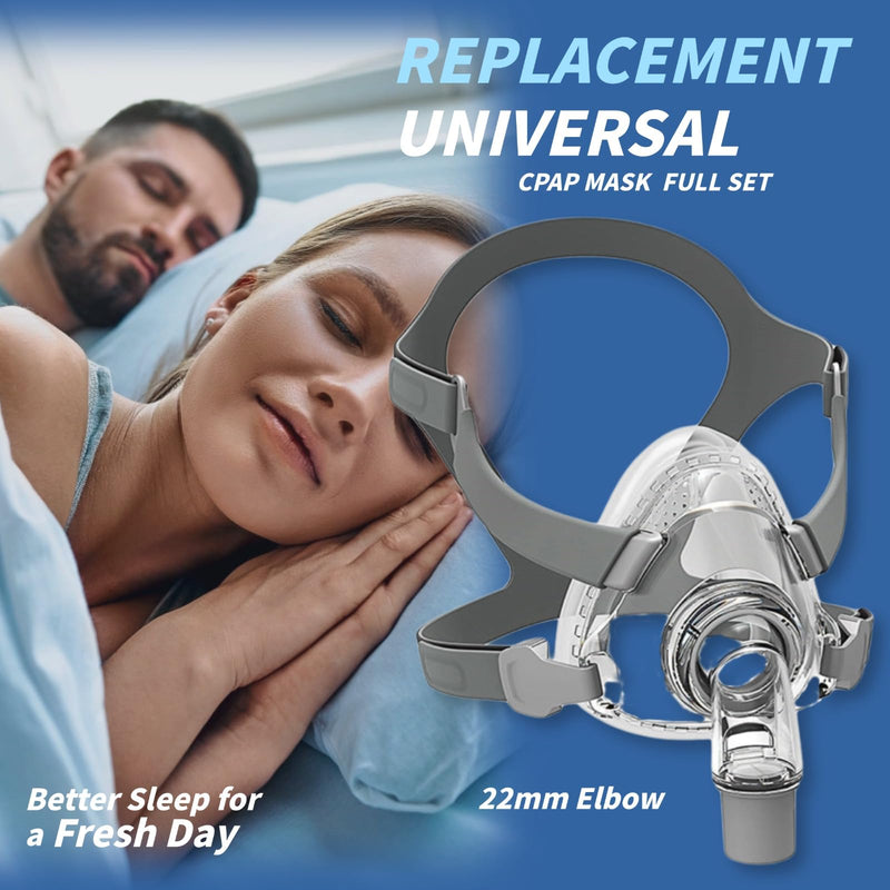 [Australia] - Full Face CPAP Mask, Full Cover Replacement Kit, Comfort Series Nasal CPAP MASK(L) 