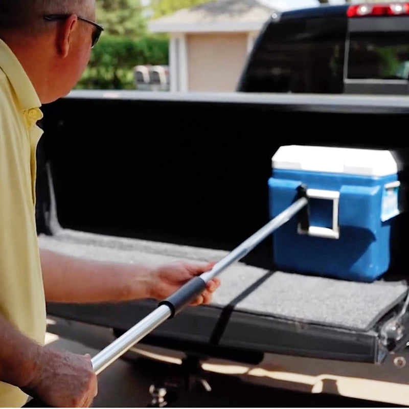 [Australia] - Telescoping Cargo Tool/Multi-Use Cargo Retriever/Extendable Reaching Aid/Reacher/Grabber (Classic Aluminum) Classic Aluminum 