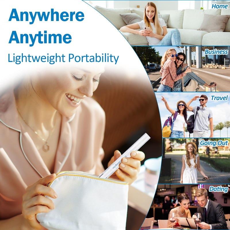 Teeth Whitening Pen - Professionally Stain Removal Teeth Whitening Gel Formula, No Sensitivity Effective Teeth Whitener, Mint (0.11 Fl Oz (Pack of 4)) 0.11 Fl Oz (Pack of 4)