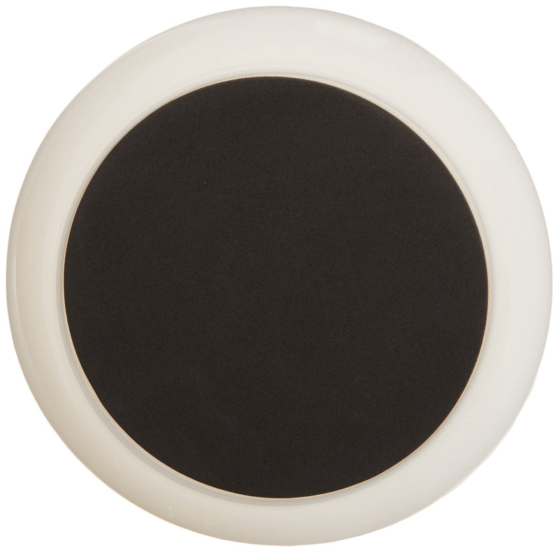 [Australia] - Sammons Preston Ivory Round Scoop Dish, Unbreakable 8" Scooper Bowl for Elderly, Disabled, & Handicapped, Plate with Non Skid Rubber Padded Bottom for Independent Eating, Self-Feeding Aid 