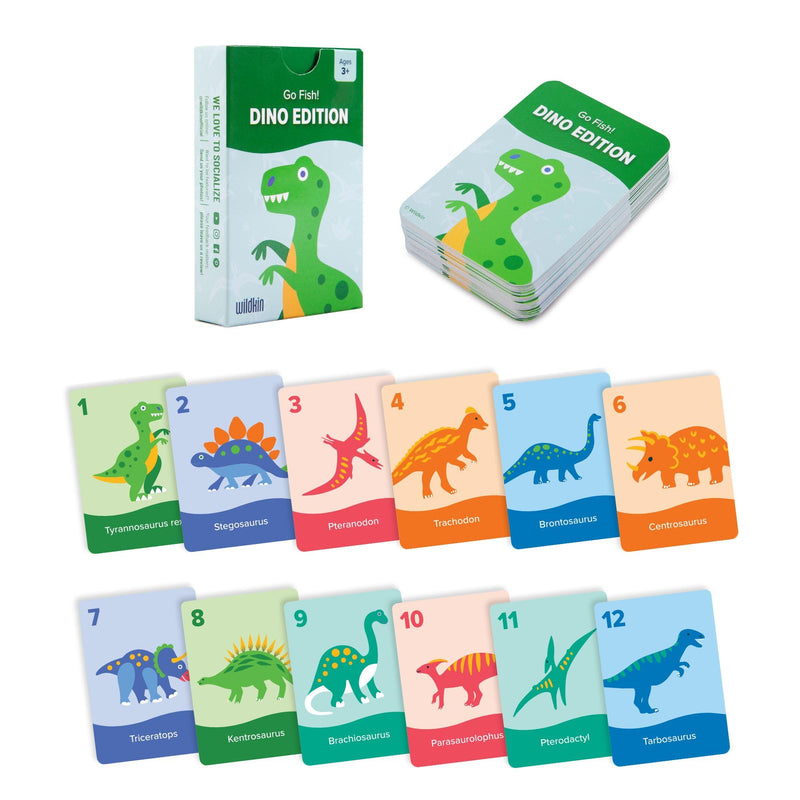 Wildkin Overnighter Duffel Bag and Go Fish! Card Game Bundle: Dive into Fun - Playful Adventures Packed and Ready to Go (Paisley)