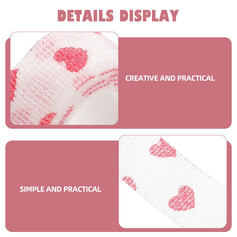 Self Adhesive Finger Tape: 12pcs Finger Rolls Elastic Wraps for Stretch Athletic Sports Wrist Ankle