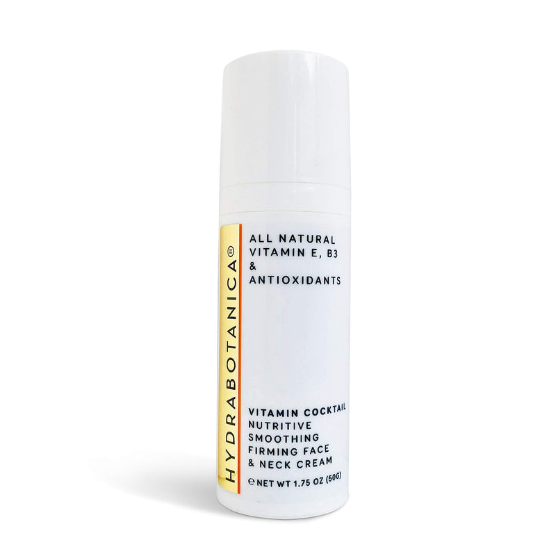 Antiaging Firming Cream for Face and Neck Moisturizer 1.7oz – All Natural Vegan+Advanced Science w/Vitamin E, Vitamin B3, Vitamin C, Antioxidants Nourish, Plump, Unscented