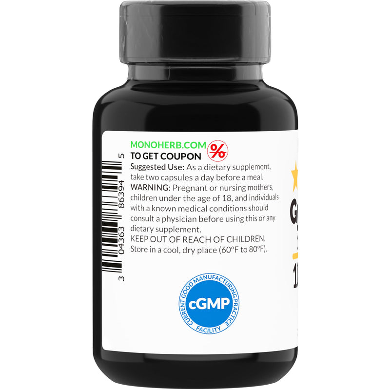 [Australia] - Gymnema Extract 1000 mg - 90 Vegetarian Capsules 