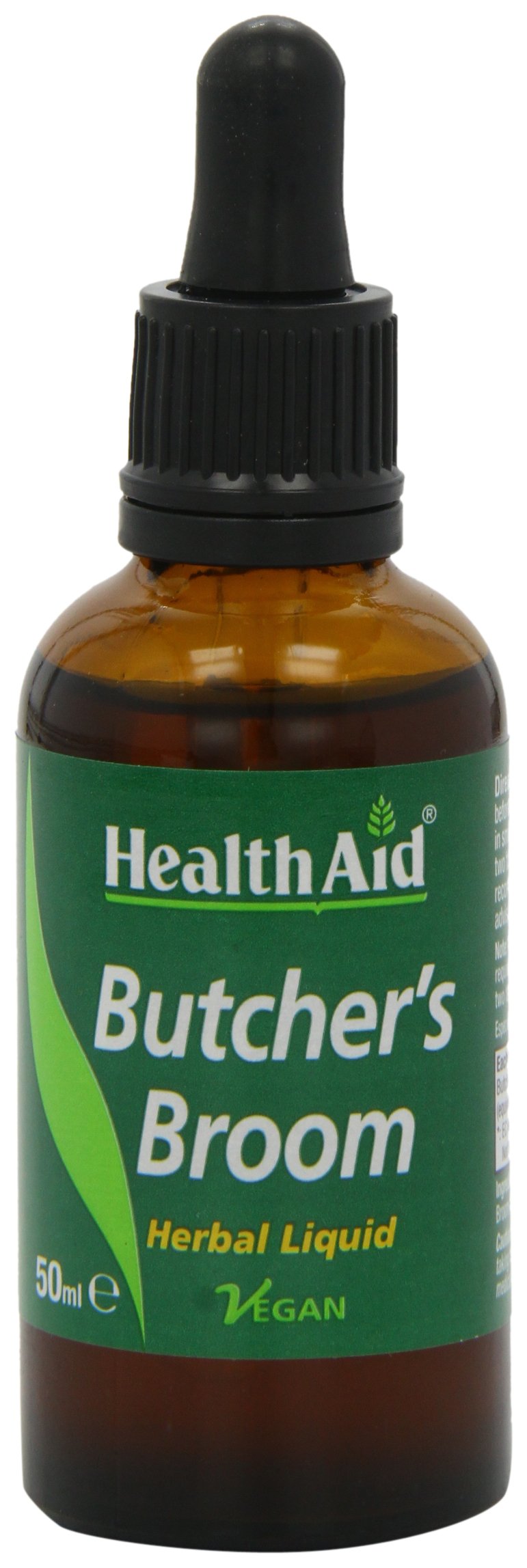 HealthAid Butcher's Broom (Ruscus aculeatus) 50ml Liquid (Pack of 2) 50 ml (Pack of 2)
