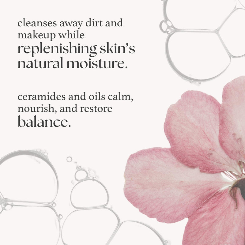 Julep Vitamin E Hydrating Cream Cleanser, Daily Face Wash with Ceramide NP & Essential Oils, Antioxidant Formula for Hydrated Balanced Skin Vitamin E Cream Cleanser