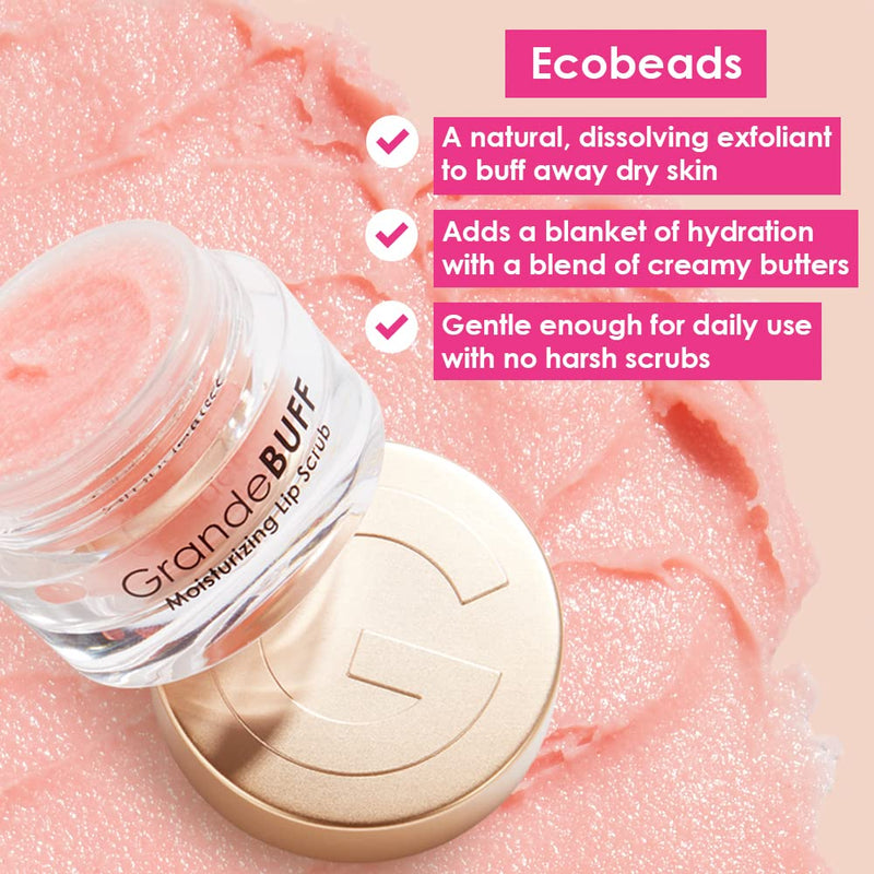[Australia] - Grande Cosmetics GrandeBUFF Moisturizing Lip Scrub, 0.53 Fl Oz 