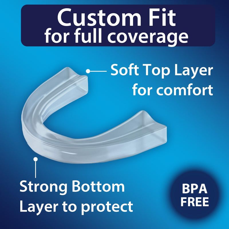 [Australia] - DenTek Professional-Fit Dental Guard, Mouth Guard for Grinding Teeth at Night, 1 Count 1 Count (Pack of 1) 