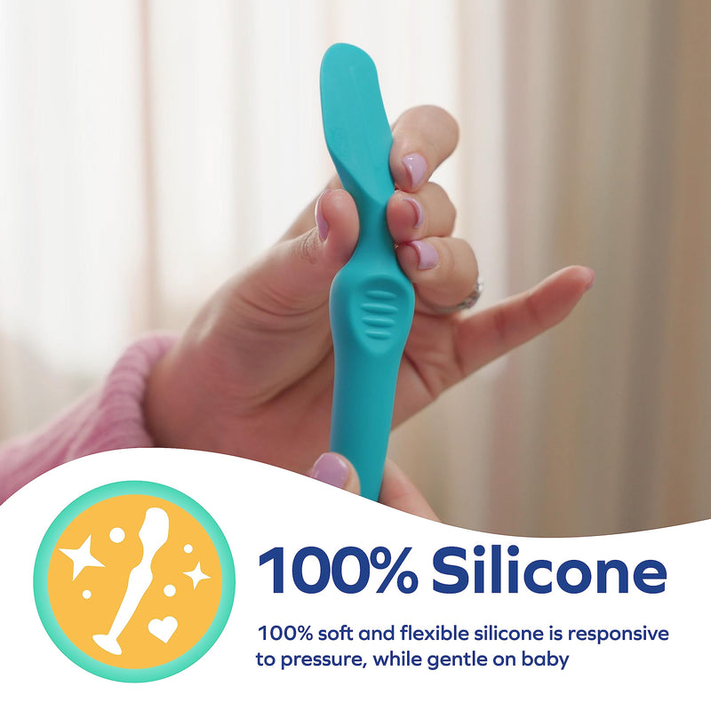 [Australia] - Nuby Diaper Cream Applicator - Diaper Rash Cream Spatula | including travel case | suitable from birth 1 Count (Pack of 1) 
