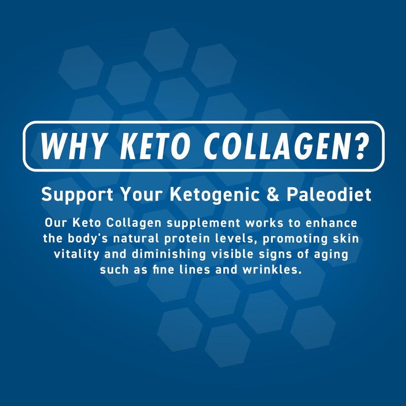 Applied Nutrition Keto Collagen Powder - Keto Collagen Protein with MCT, Ketogenic & Paleo Diet, Zero Sugar & Carbs, Healthy Skin, Hair, Nails (Unflavoured) (325g - 25 Servings) 25 Servings (Pack of 1)
