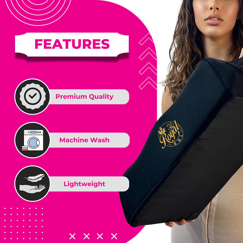 [Australia] - Royal BBL Pillow After Surgery - Brazilian Butt Lift Recovery Booty Support Cushion | Ultra Comfortable with 2 Layers for Maximum Support Post-Surgery Sitting – BBL Pillow Dr. Approved 
