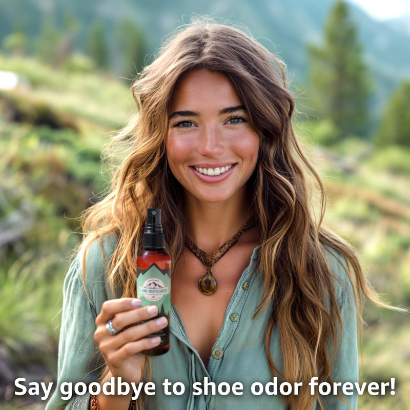 [Australia] - Lumi Outdoors Natural Shoe Deodorizer Spray 3 Pack Bundle - Lemon Eucalyptus, Citrus Tea Tree, Lavender Tea Tree 