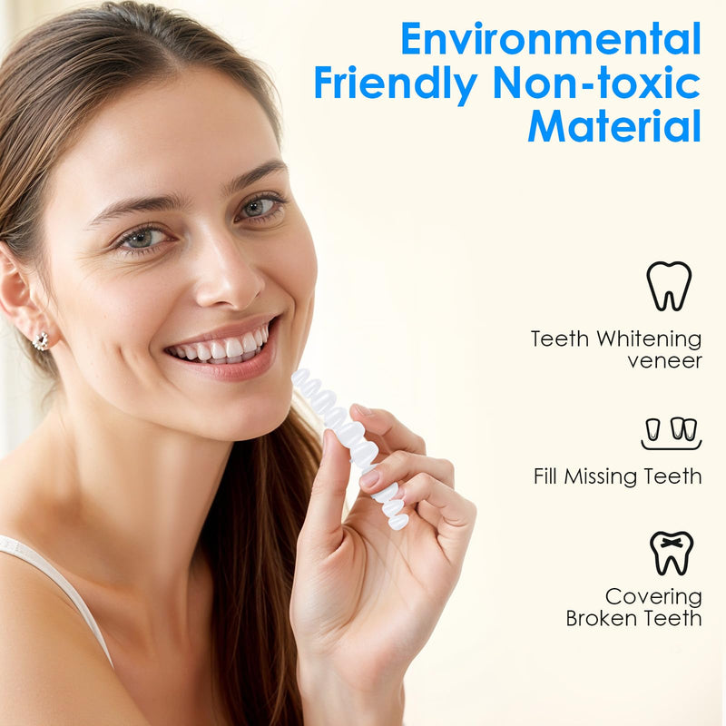 [Australia] - Tooth Repair Kit, Temporary Natural Shade for Filling The Gap, Moldable Thermal Beads Replacement Kit, Replace The Missing or Broken Tooth, Fake Teeth Replacement Kits - 6PCS (White & Khaki) 